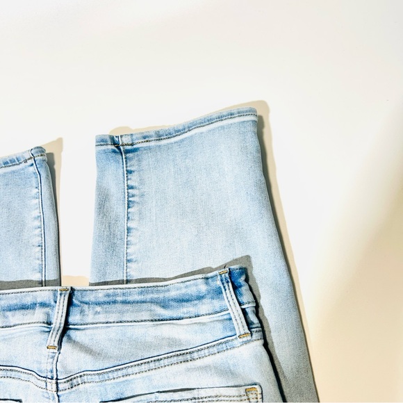 Athleta jeans Sculptek High Rise jeggings light wash stretchy women size 4 - Picture 11 of 13